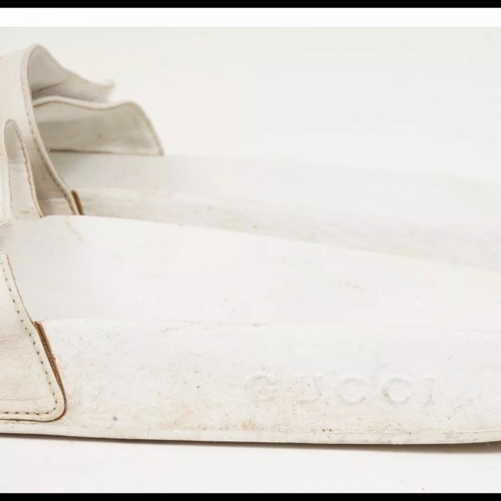 Vintage Gucci slides unisex women’s 9 mens 11 - Picture 7 of 9